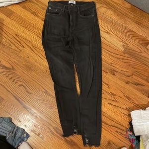 Agolde black jeans